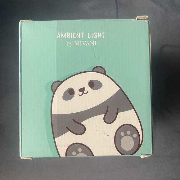 AMBIENT LIGHT by MIVANI Night Light for Kids Panda..ishy Silicone Animals Gifts - Picture 3 of 5